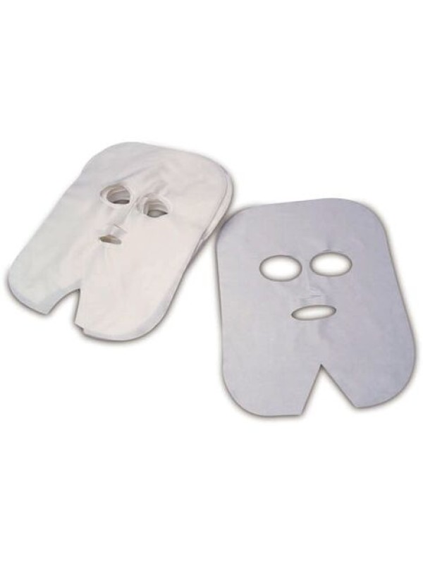 Non-wowen face mask for face treatment 100 pcs