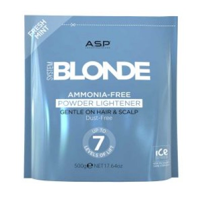 ICE CREME Ammonia-Free Powder Lightener blue 500g