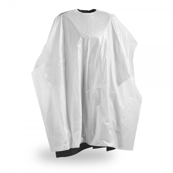BRAVEHEAD Disposable capes, WHITE, 50 pcs