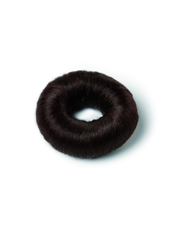 BRAVEHEAD synthetic hair bun, brown, L size
